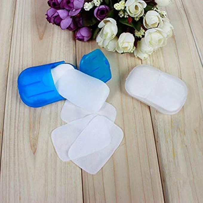 YTM 4 BOX PAPER SOAP CLEAN SOFT BATH FOR TRAVEL IN FLAVOUR DESIGN TUBE SHAPE BOTTLE - Image 2